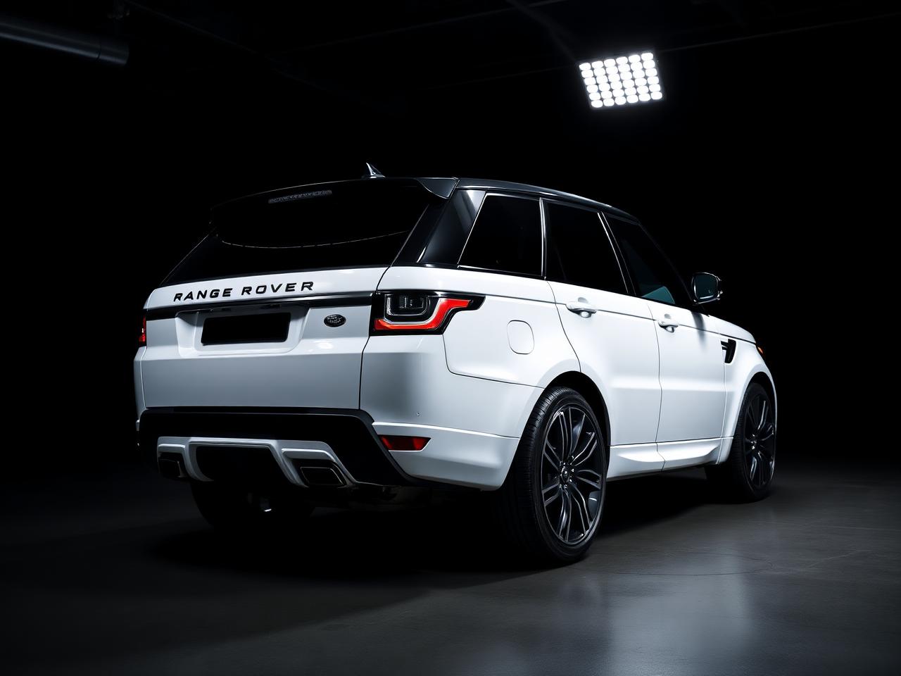 Range Rover Sport in detailing studio
